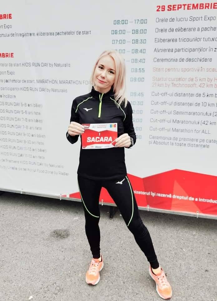 Zinaida Sacara incheie sezonul cu o victorie la semimaraton. Povestea sportivei