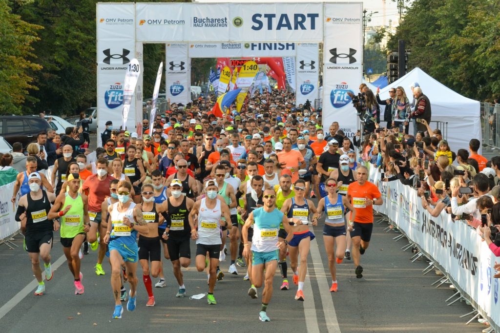 Nicolae Soare şi Ancuţa Bobocel au câştigat Semimaratonul Bucureşti.
