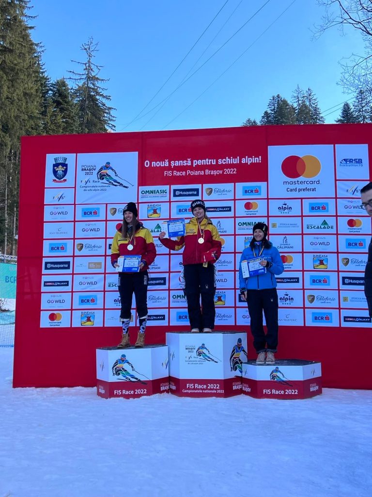 Leona Trifu și Gigi Vulpe fac un tandem câștigător în schi alpin