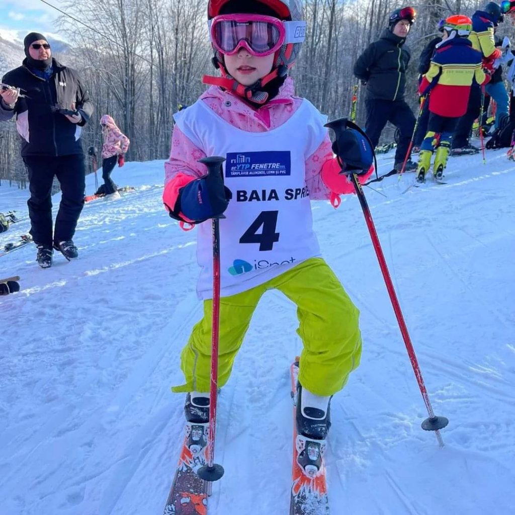 "MINI CUPA României" organizată de Css Baia Sprie la schi alpin.