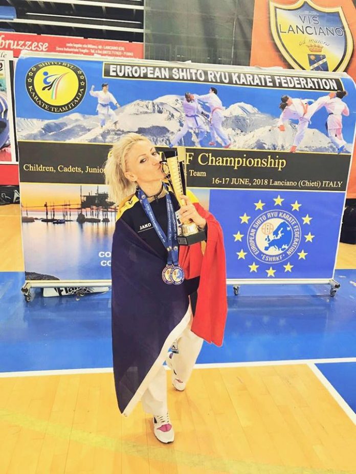 Alexandra Pop a castigat doua medalii la Europeanul de Shito Ryu