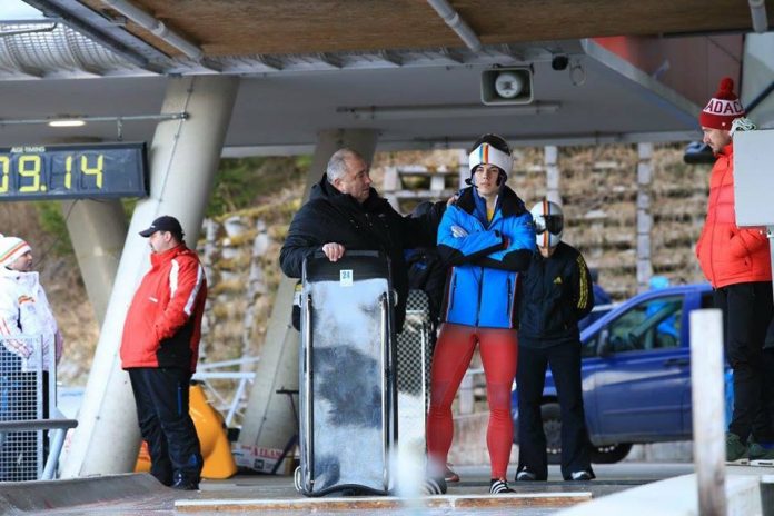 Sebastian Enache atletul care iubeste skeleton. Comentariu la debut de sezon