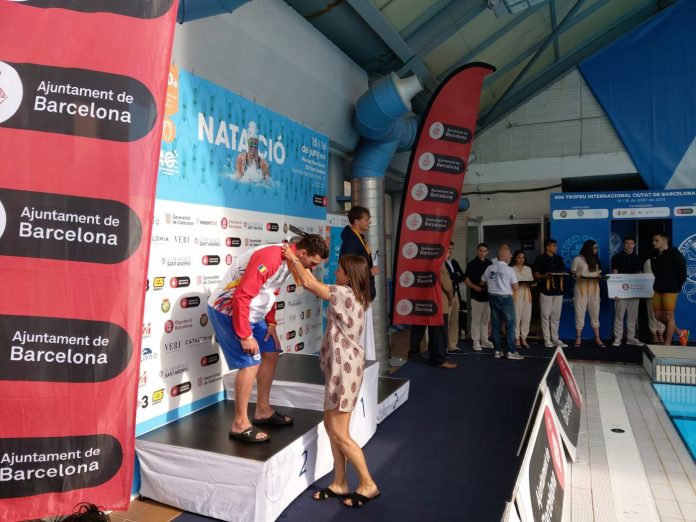 Record pentru Martin la primul concurs de natatie in afara Romaniei in 2019