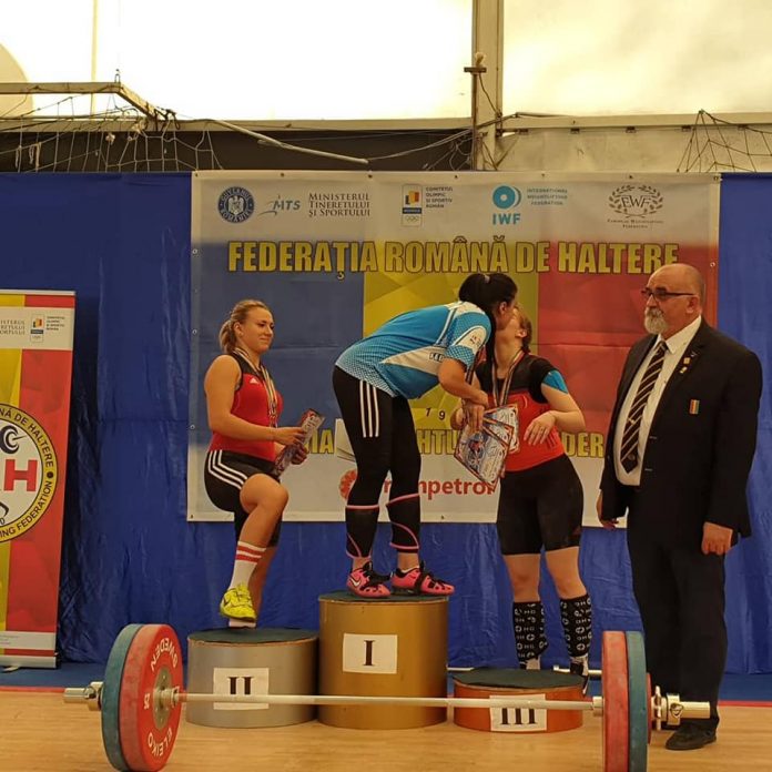 Maria Grigoriu castiga trei medalii de aur la haltere inainte de Europene