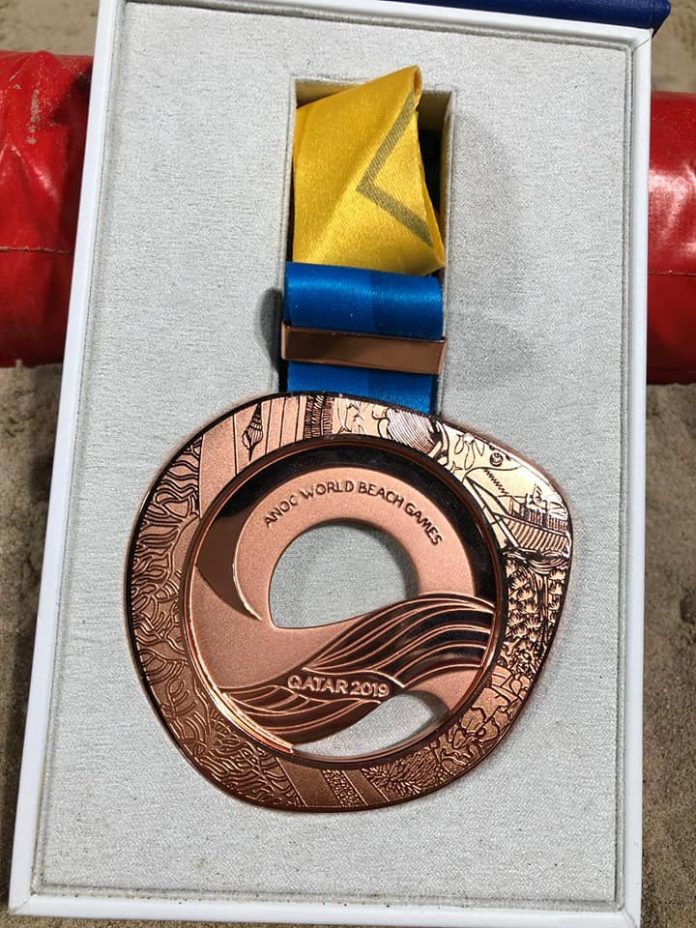 Stefan Coman lupta si castiga medalia de bronz la ANOC World Beach Games