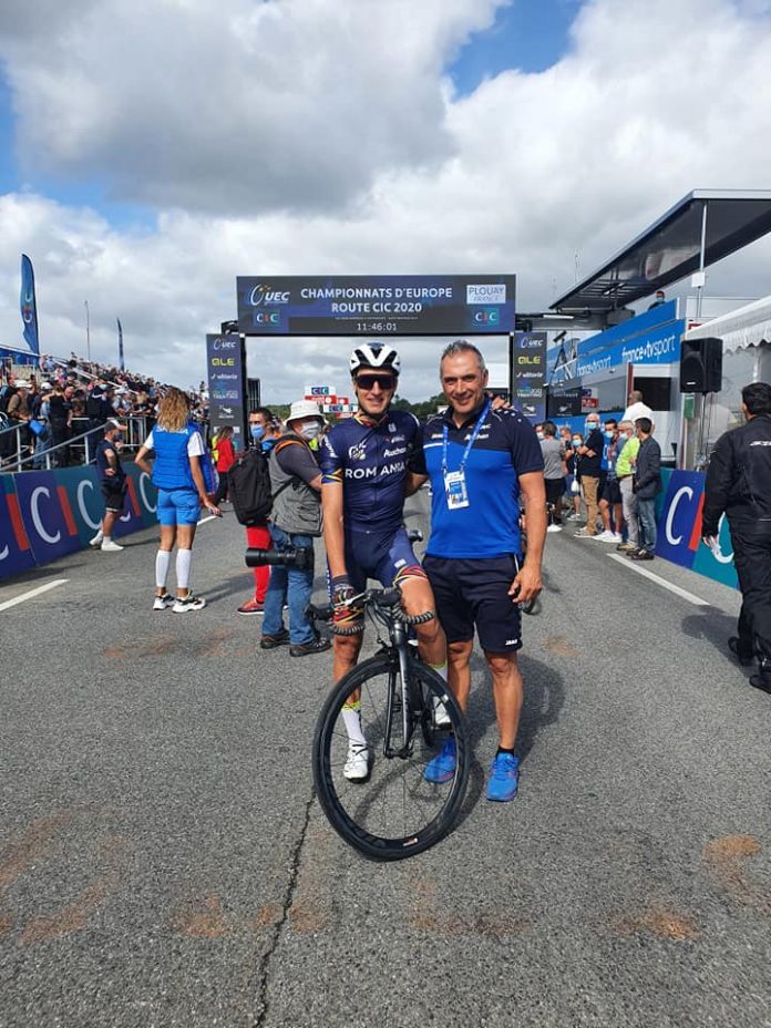 Emil Dima a fost singurul reprezentant al Romaniei la Europeanul de Sosea la Elite