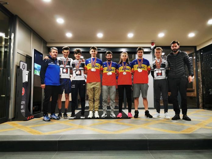 Eduard Grosu a castigat 7 medalii la Campionatele Nationale de Velodrom!