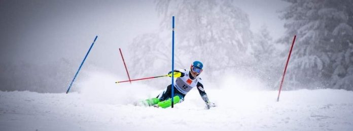 A opta cursa internationala de schi alpin pentru Stefanescu in 2021.