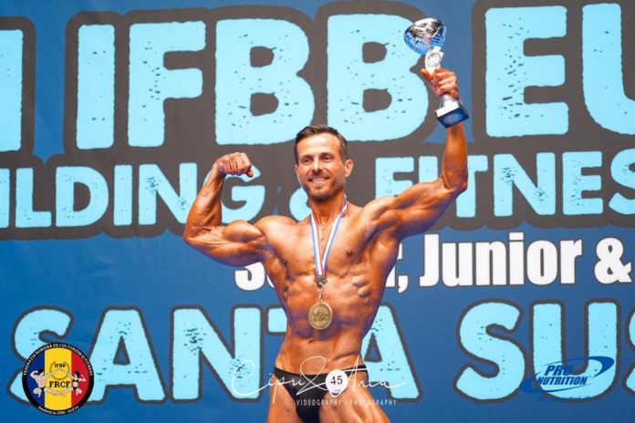 Aur pentru România la Men`s Classic Bodybuilding. Bogdan Văipan este campion