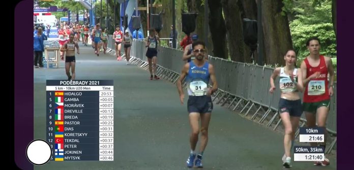 Recorduri naționale pentru România la Campionatul European de marș de la Poděbrady