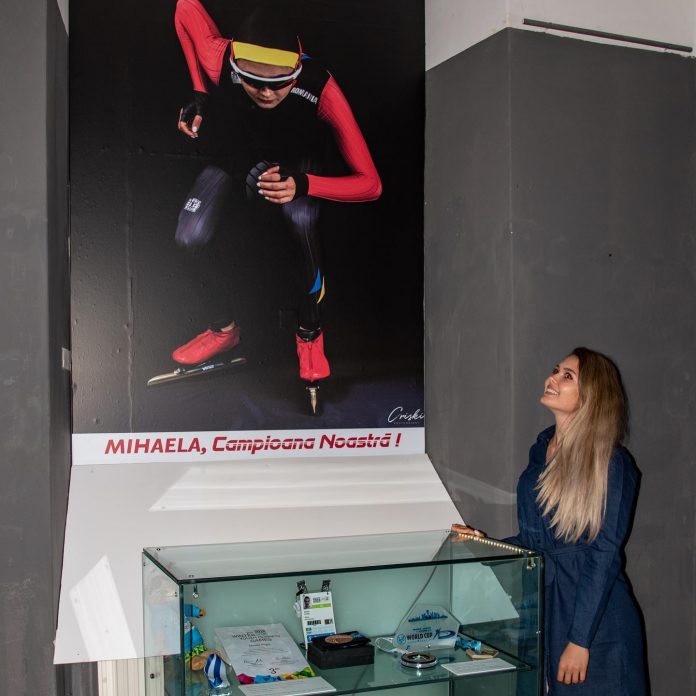Mihaela Hogaş are medalia de argint la Cupa Mondială de patinaj viteză în Austria