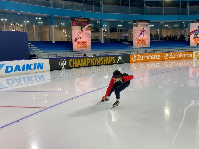 Nedelea a câștigat titlul la Campionatul Național de patinaj viteză Poliatlon!
