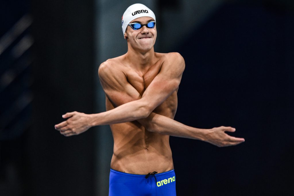 David Popovici a câştigat două titluri, în ultima zi a Campionatelor Naţionale de înot.