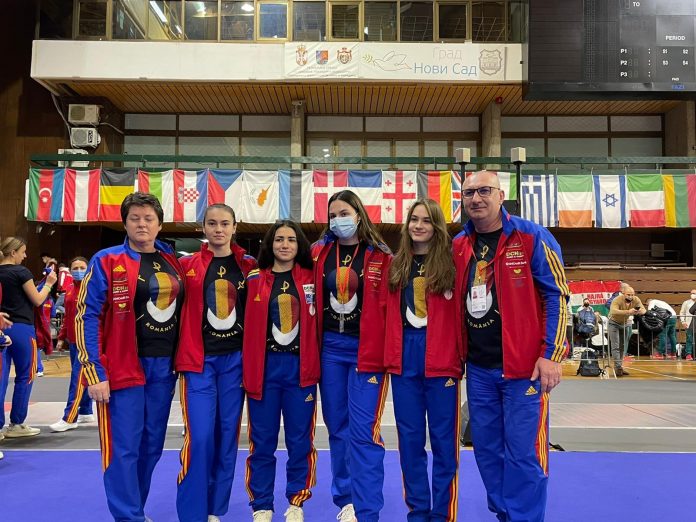 România e campioană europeană la floretă în competiția junioarelor!