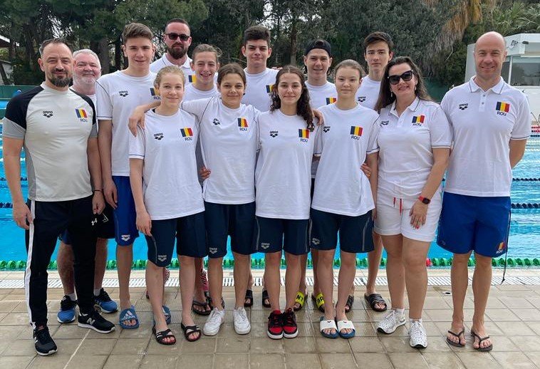 Trei victorii pentru David Popovici în prima zi la Multinations Junior Swimming Meet