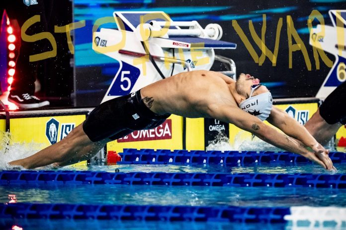 Robert Glință are primul timp mondial al acestui an (50m spate, bazin lung)