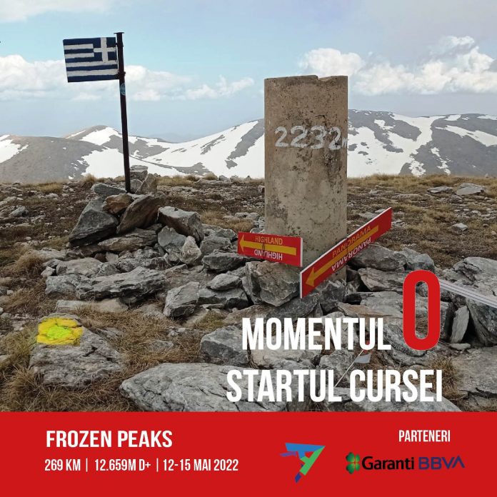 Claudiu Belețoiu a luat startul la Frozen Peaks. 269k de alergare în Munții Rodopi.