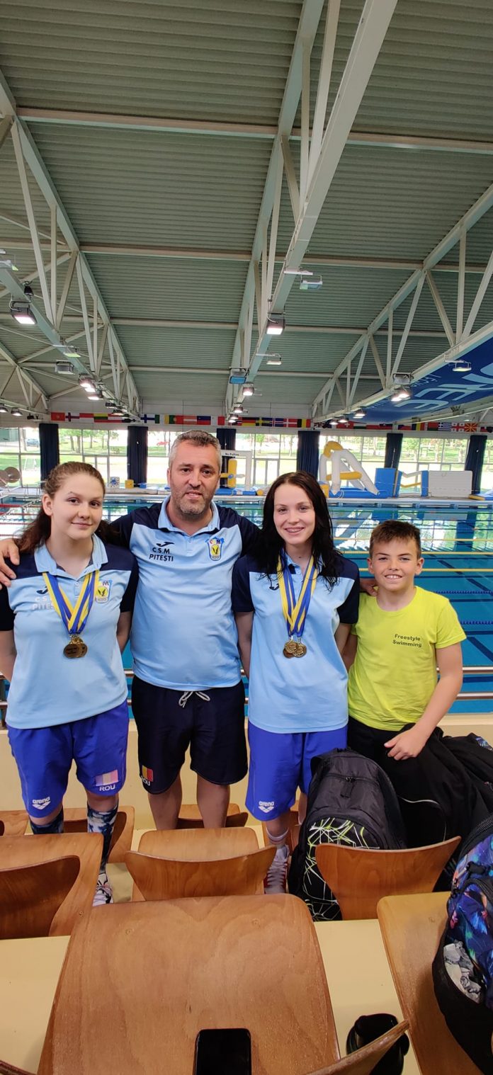 Victorii pentru înotătorii piteșteni la Campionatul Internațional din Ungaria
