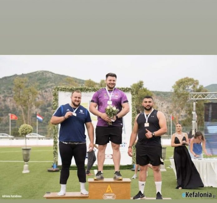 Rareș Toader face record la Vergotia International Meeting la aruncarea greutății