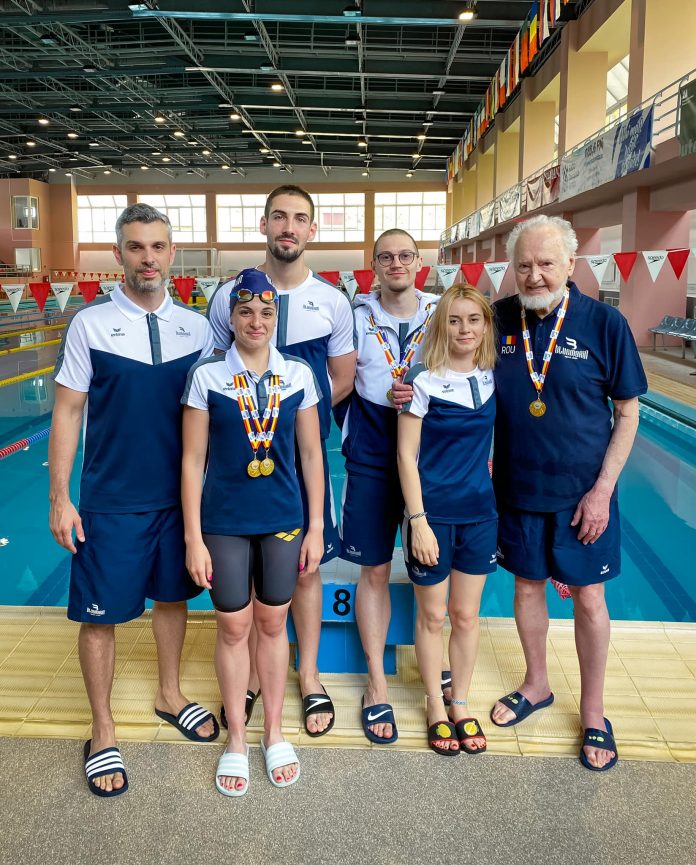 Andreea Bălan a evoluat la primul Campionat Național de Înot Masters