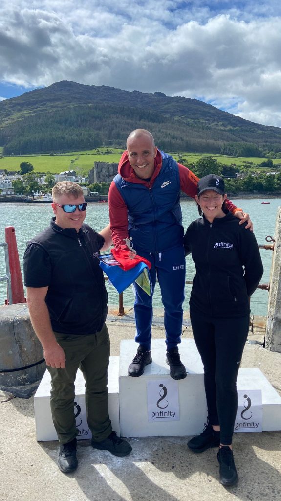 Paul Georgescu a câștigat o cursă de 7.5km într-o apă de 13°!