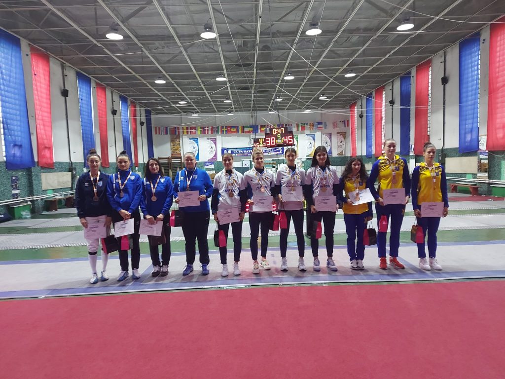 Steaua și CSM Satu Mare au dominat întrecerila la spadă