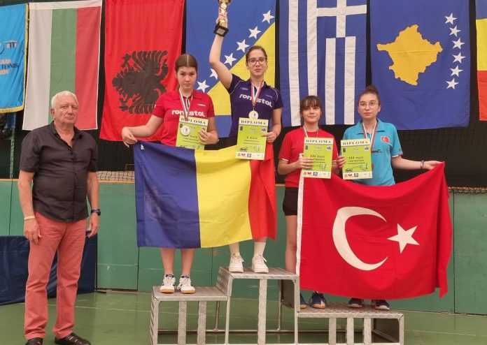 România a dominat Campionatele Balcanice de tenis de masă