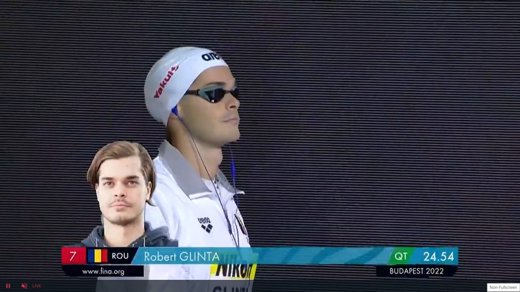 Top 5 mondial pentru Robert Glință, dublu finalist la Budapesta