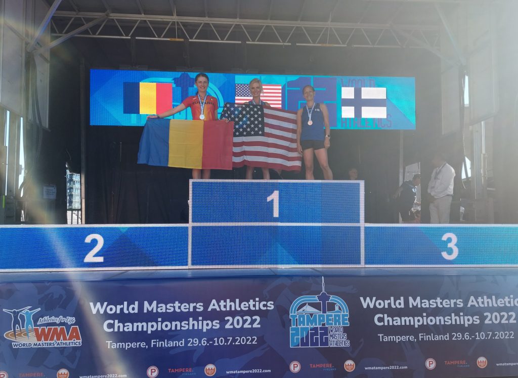 Campionatele Mondiale Masters. În total, tricolorii au cucerit opt medalii la atletism