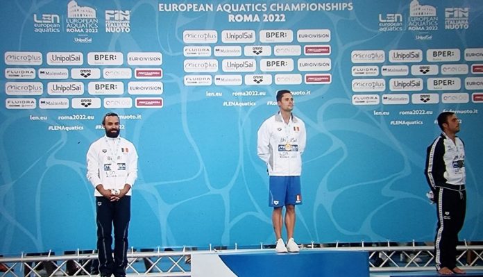 Popovici este primul campion european la high diving. Preda e vicecampion
