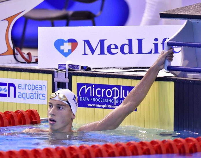 Vlad Stancu s-a calificat în finala probei de 400 metri liber cu al treilea timp la Mondiale!