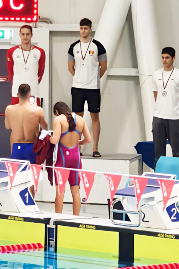 Andrei Anghel are personal best și locul 1 la Grand Prix Burgas FINA 2022