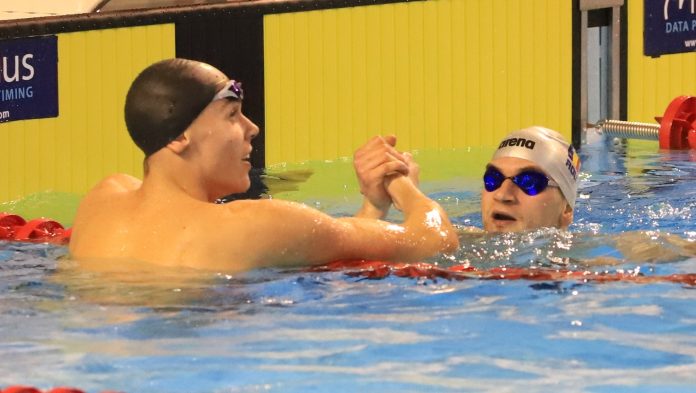 David Popovici a câştigat, duminică la 400 metri liber la Campionatul Naţional