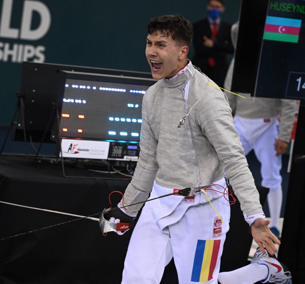 Casian Cîdu a obținut trei medalii la Campionatele Europene de scrimă.