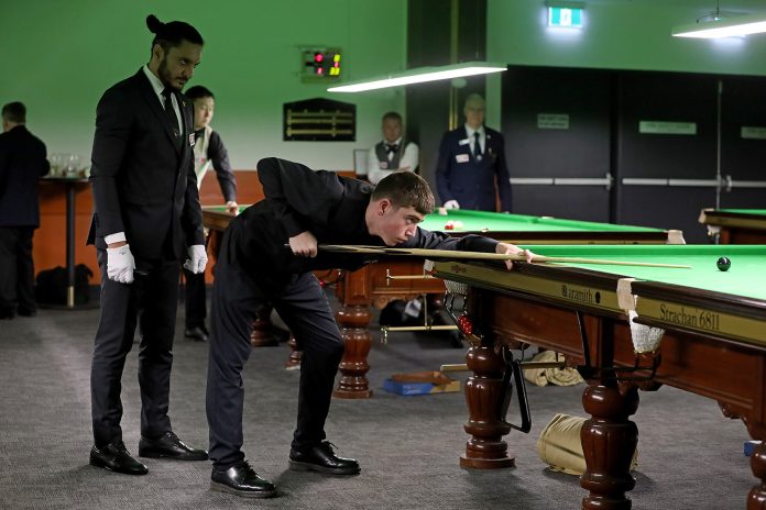 Mario Păun a reprezentat România la Campionatul Mondial de snooker