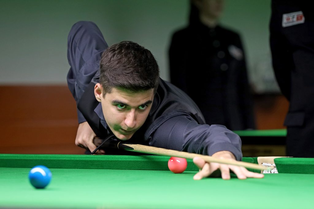 Mario Păun a reprezentat România la Campionatul Mondial de snooker