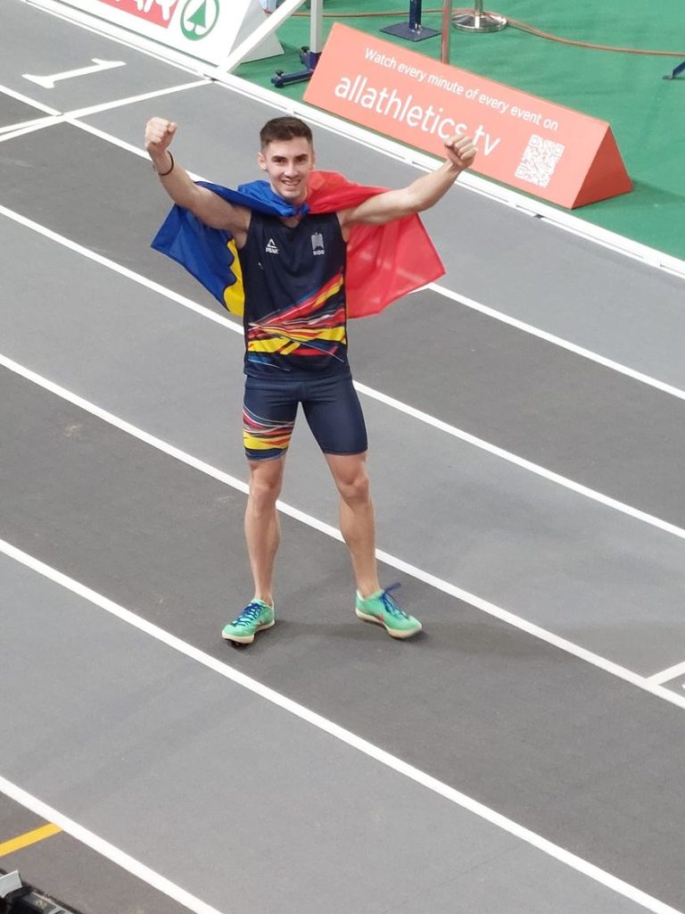 Gabriel Bitan a câștigat medalia de bronz la lungime la Campionatele Europene