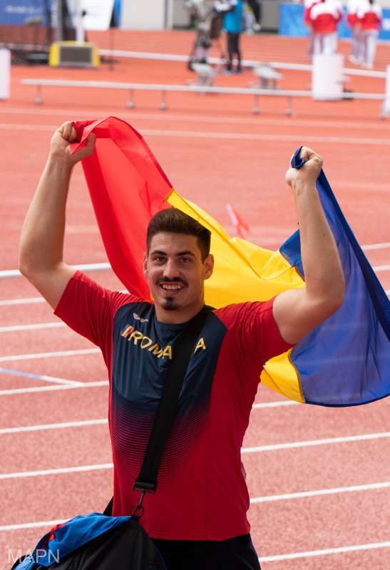 Alin Alexandru Firfirică a câştigat medalia de argint în proba de aruncare a discului la Cupa Europei