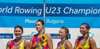 Echipajul României de patru vâsle feminin a obţinut aur la Mondiale de Tineret (U23)