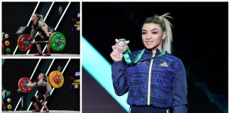 Mihaela Cambei a câştigat medalia de bronz la Campionatele Mondiale de haltere