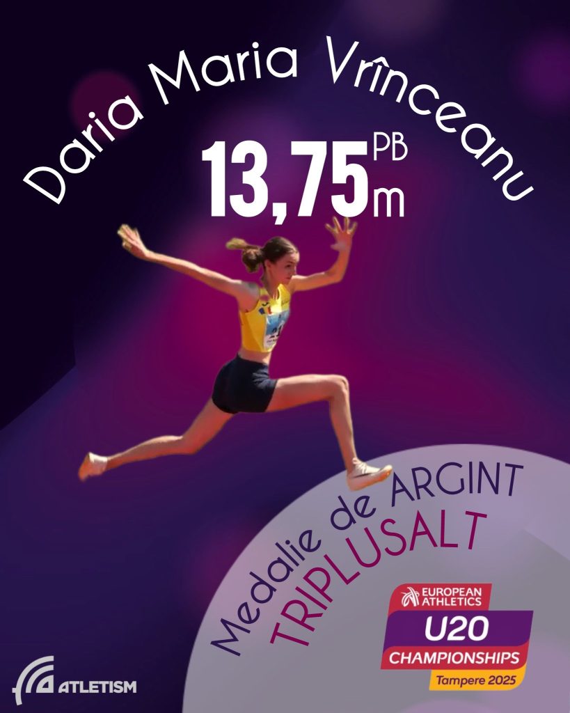 Aur și record pentu Ştefania Uţă la 400 metri garduri la Euro U20
