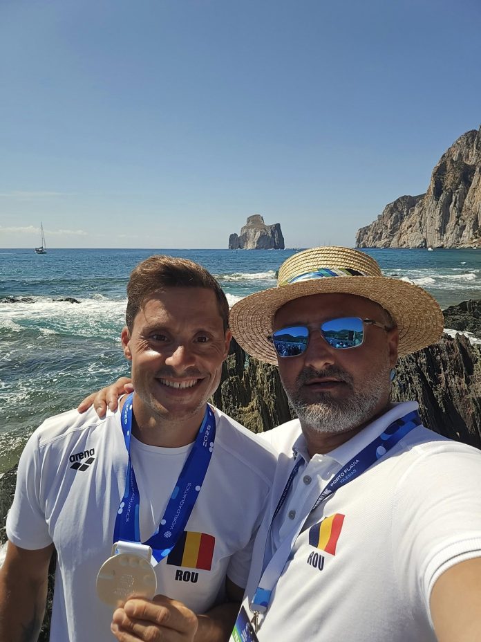 Constantin Popovici e premiat în Italia la World Aquatics