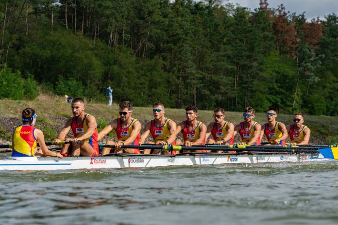 Șase medalii de aur la Europenele de Canotaj U23 pentru România