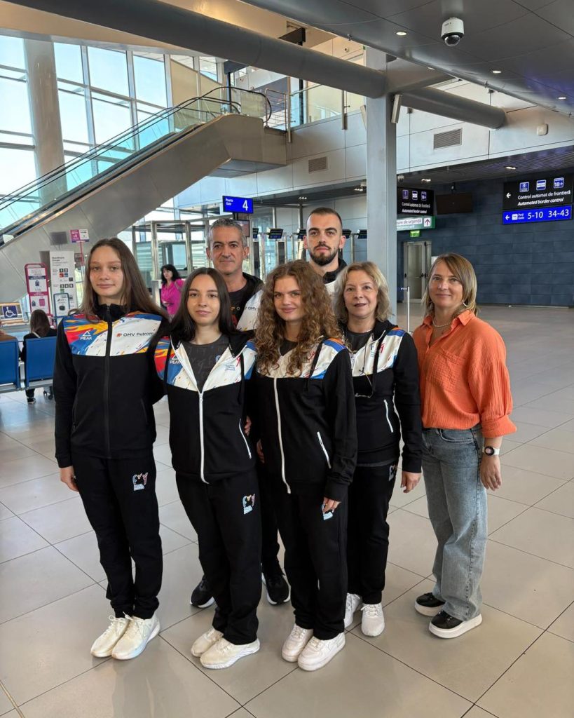 Denisa Golgotă a câștigat la sol, concursul de la Cupa Mondială din Ungaria sursa Federația Română de Gimnastică Facebook