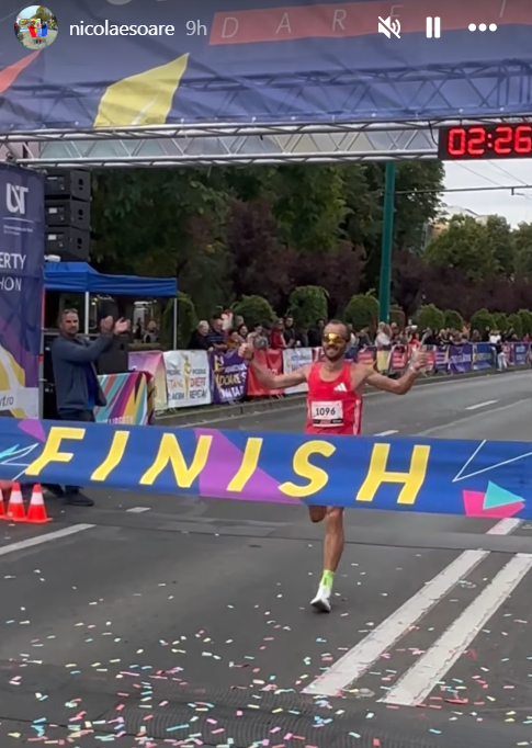 SOARE W Nicolae Soare câștigă UVT Liberty Marathon