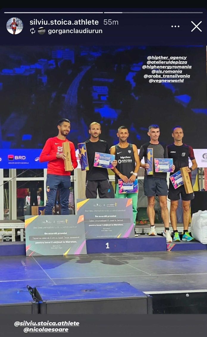 Brașov Running Festival pentru Silviu Stoica e etapa care îl apropie de obiectiv