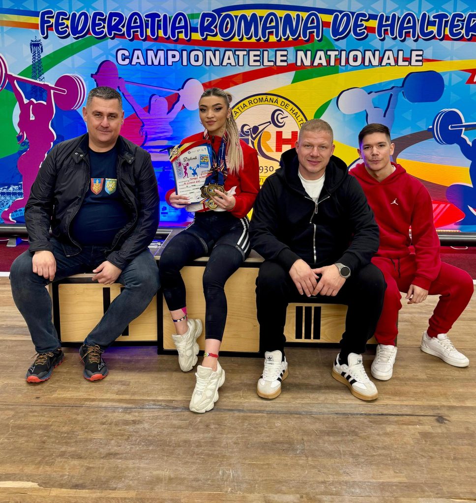 Titluri naționale obținute la haltere protagoniste sunt Cambei și Grigoriu