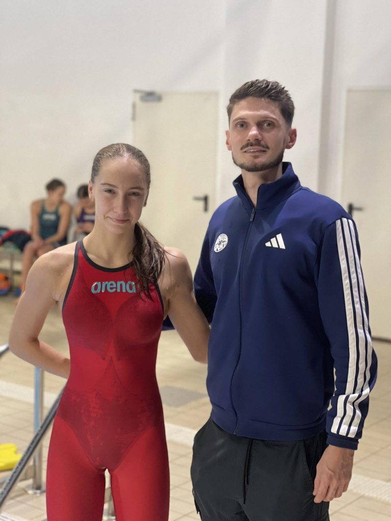 Comna și Manolache tandemul setat pe recorduri la natație