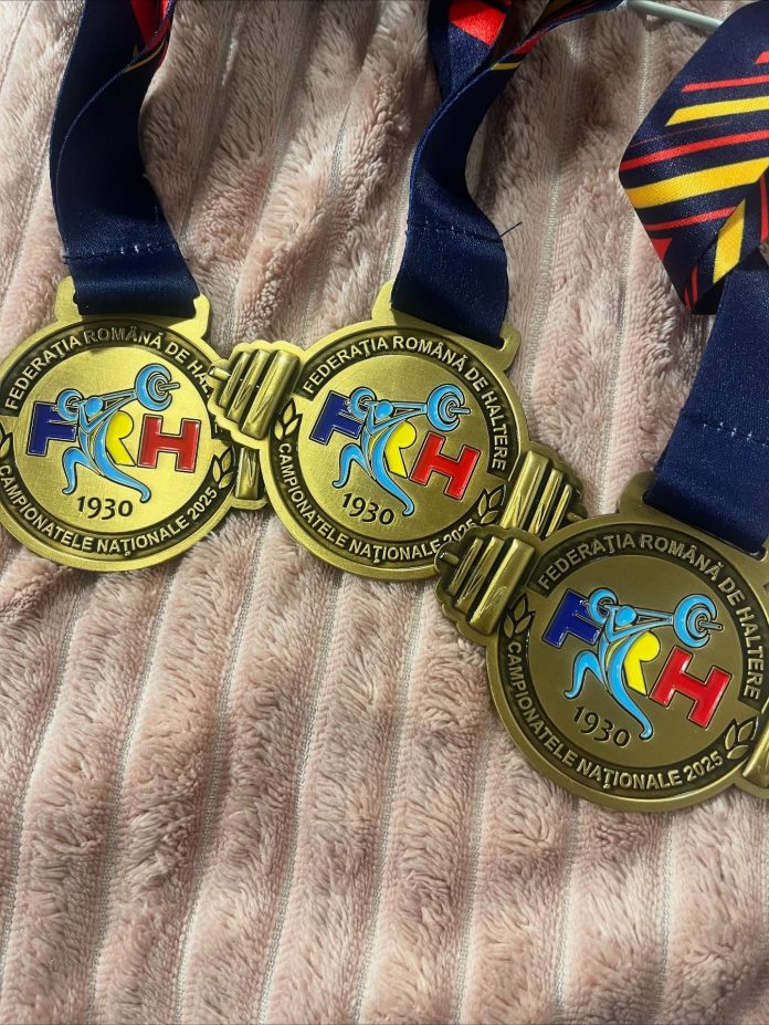 Titluri naționale obținute la haltere protagoniste sunt Cambei și Grigoriu