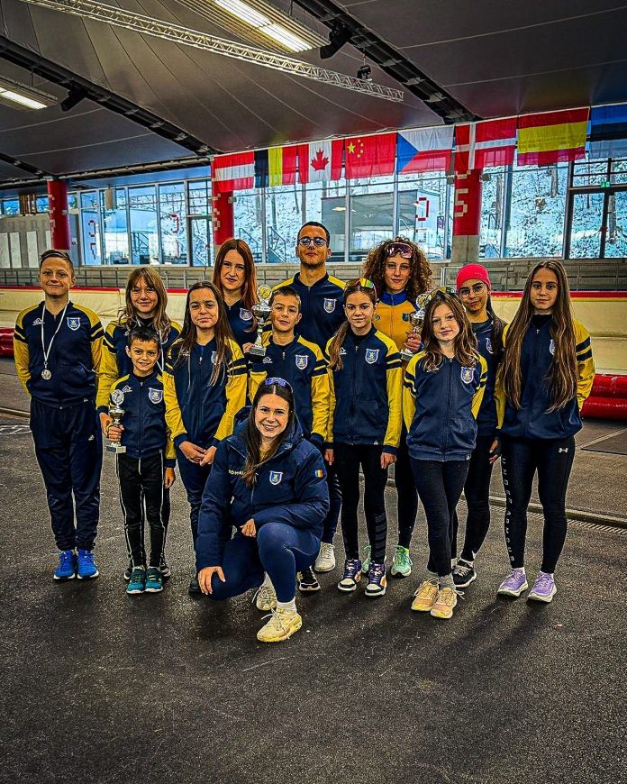 Performanță la patinaj viteză! Se remarcă brașovenii și sibienii